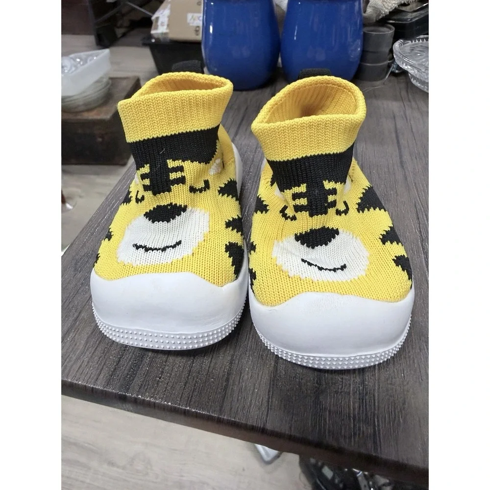 Enotoy Baby Sneaker,Infant Non-Slip Soft Tiger Toddler Walkers for Boy Girls